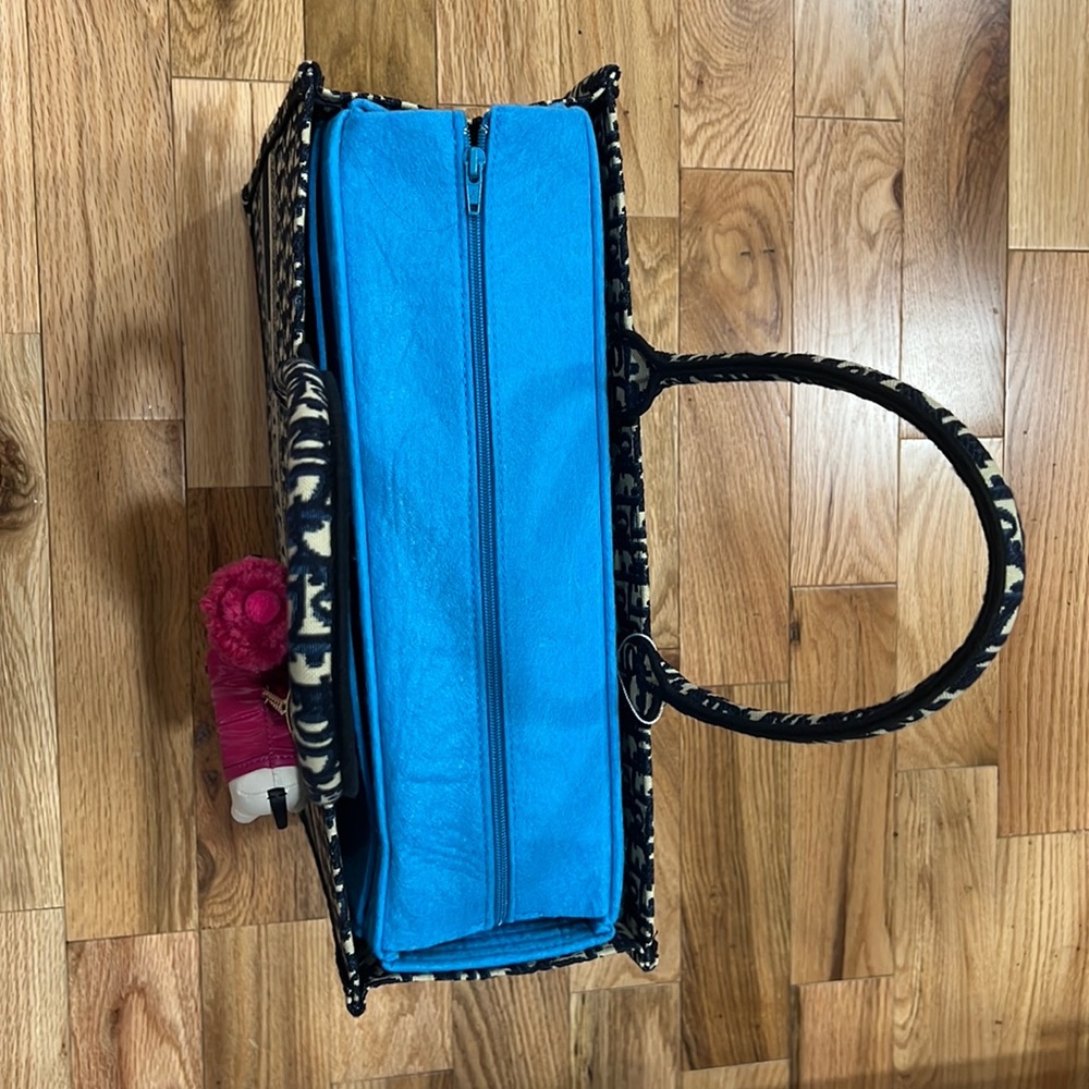 Organizer insert for Large book tote.